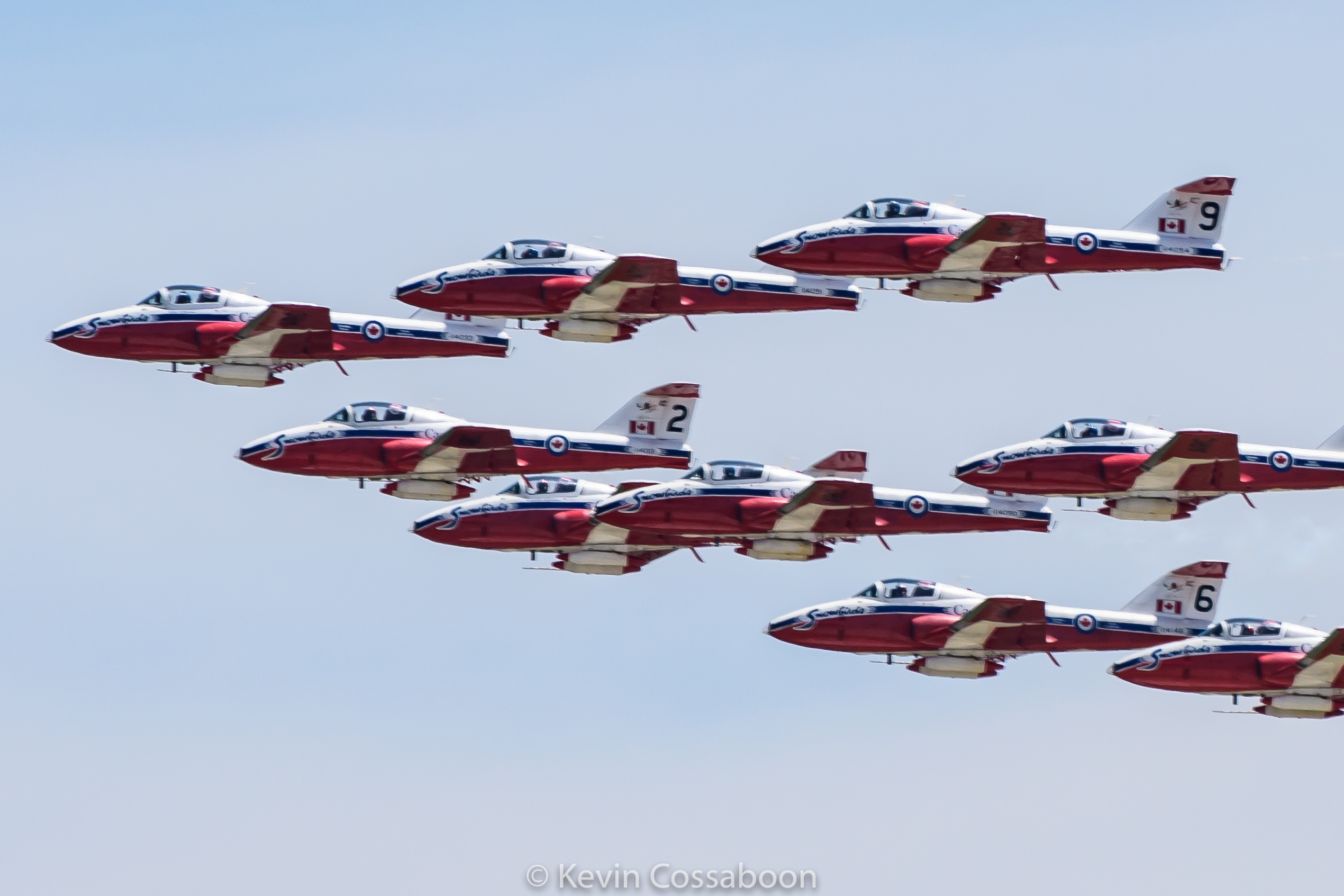 Snowbirds at IAD