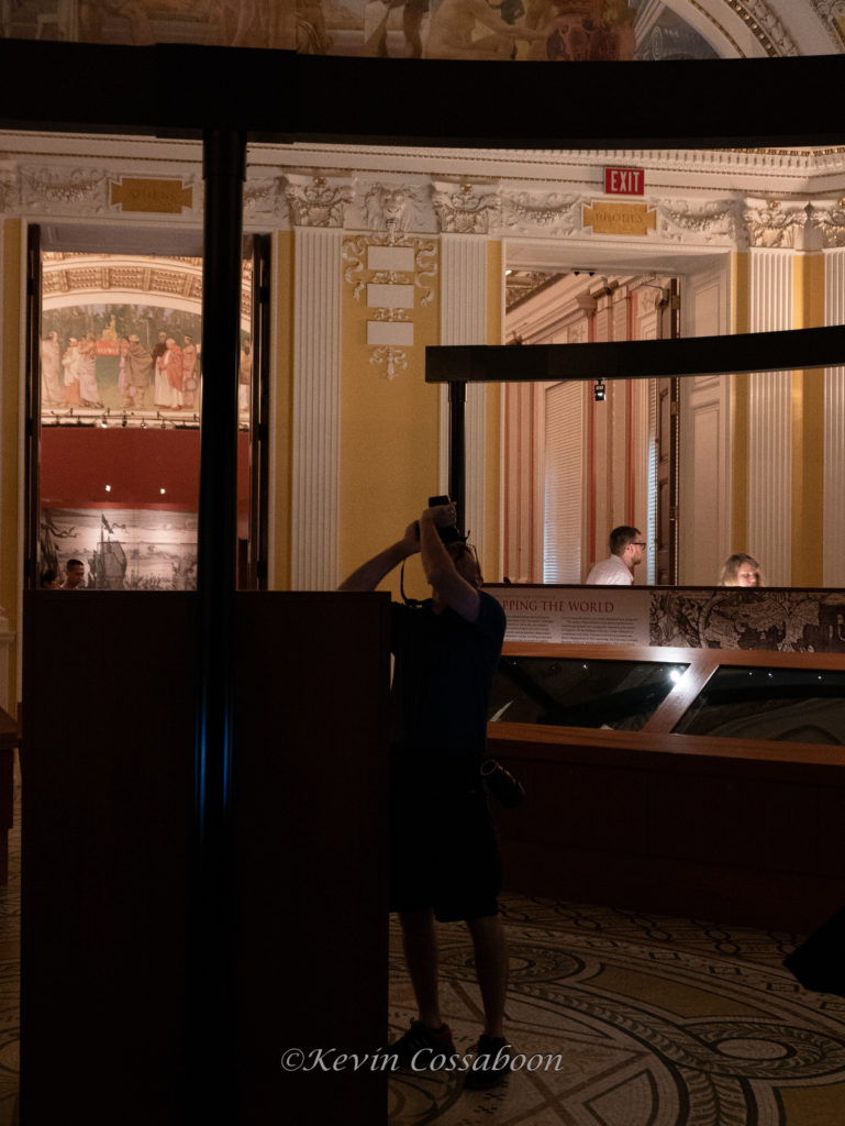 an exhibit in the Library of Congress