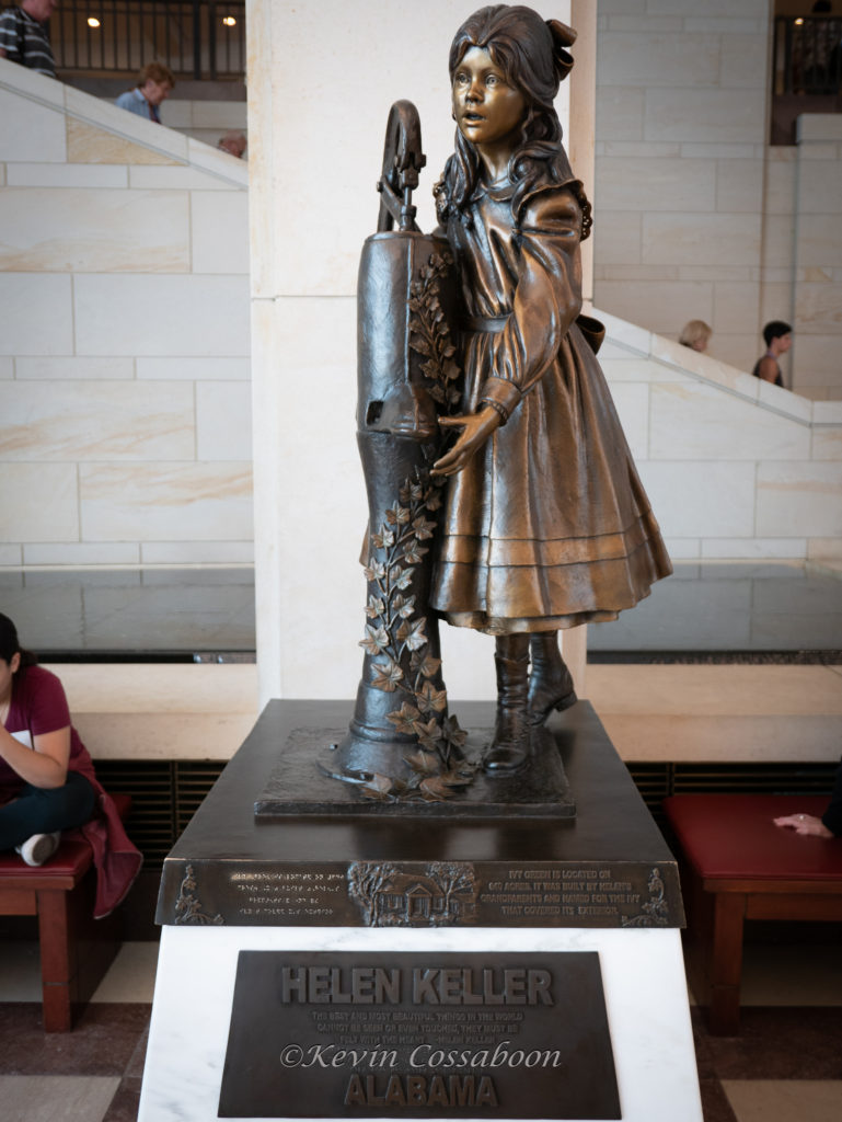 Some exibits in the U.S. Capitol Visitor Center