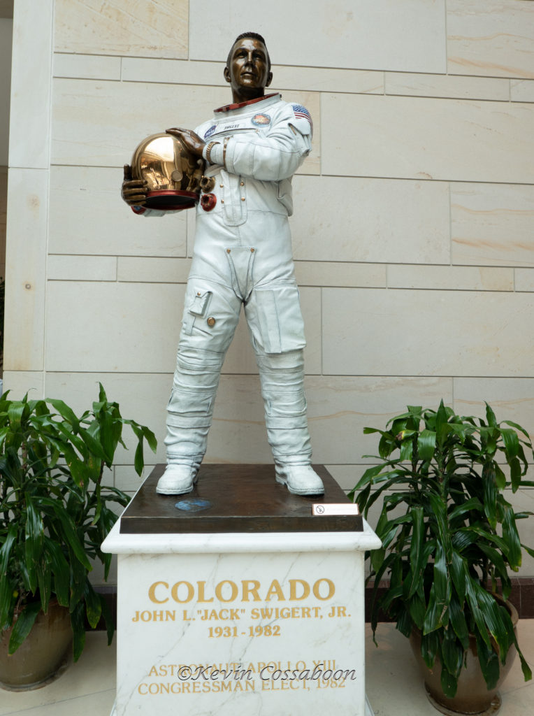 Some exibits in the U.S. Capitol Visitor Center