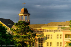 Out for an evening stroll, disney saratoga springs
