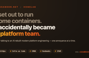 I Set Out to Run Some Containers. I Accidentally Became a Platform Team.